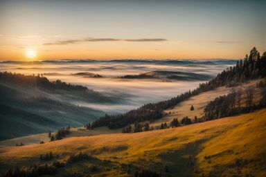 Schwarzwaldtal im Nebel 
